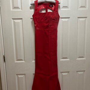 Full Length Red Dress NWOT